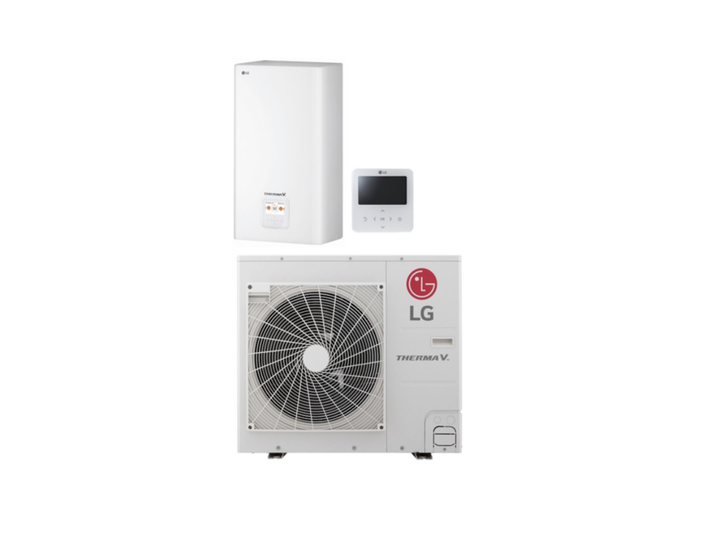 Pompe à Chaleur Air/eau LG Therma V Split 7kW - Stockage ECS Intégré - A+++